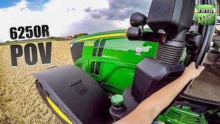 John Deere 6250R  POV Transport DRIVE [upl. by Erlinna]