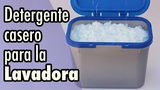 Cómo hacer detergente casero en crema o gel para la lavadora [upl. by Sonia]