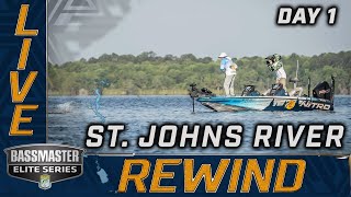 2024 Bassmaster Elite Series LIVE at St Johns River — Day 1 [upl. by Stclair]