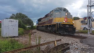 Railfanning in Plant City FL with CPKC on my birthday🎂 [upl. by Hannasus]