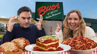 Taking My Italian Husband to Buca di Beppo [upl. by Isabeau]