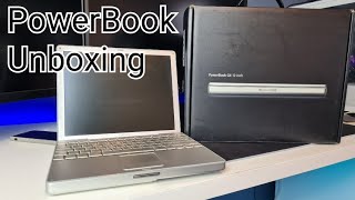 PowerBook G4 Unboxing 12 Inch [upl. by Ingram]