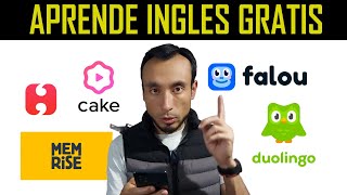 APLICACIONES PARA APRENDER INGLES Gratis Desde Cero Rápido  Las 5 Mejores App Para Celular [upl. by Ilrak583]