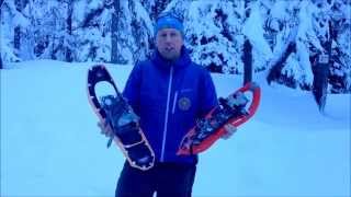 MSR amp TSL snowshoes test [upl. by Theodosia905]