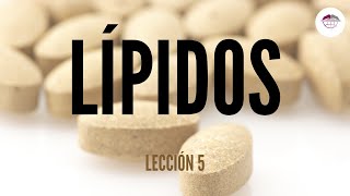 5 LÍPIDOS NUTRICIÓN ORTOMOLECULAR [upl. by Nirtak584]