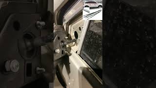 How to replace Weatherstrip Window Molding Trim Car Outside Window Seal for a 2008 Honda CRV [upl. by Dovev]