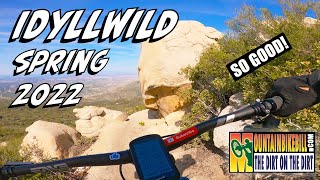 Idyllwild Hub Trails MTB Goodness Spring 2022 [upl. by Buzzell]