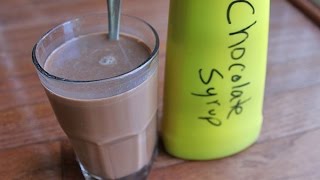 4 Ingredient Homemade Chocolate Syrup in Minutes [upl. by Acinorehs]