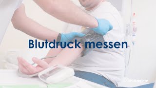 Blutdruck messen  Durchführung und Anleitung  SchrittfürSchritt erklärt [upl. by Dang]