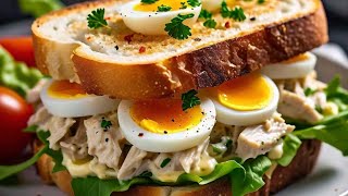 chchicken egg sandwich recipe  breakfast chicken sandwich recipe  egg sandwich chicken sandwich [upl. by Dewees165]