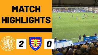 Macclesfield 20 Morpeth Town  MATCH HIGHLIGHTS  202425 [upl. by Krutz383]