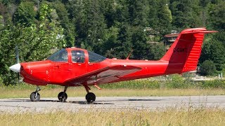 Piper PA38 Tomahawk Landing [upl. by Ynaittirb736]