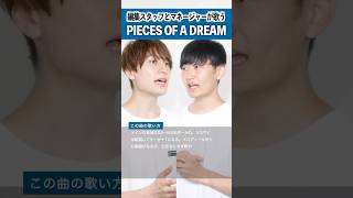 【SML編集スタッフampマネージャーが歌う】PIECES OF A DREAM  CHEMISTRY【つちやampはやて】shorts 歌ってみた シアーミュージックライブ2000年代 [upl. by Sirrom]