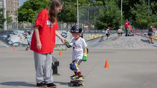 BSA  Learn to Skate  Skateboard Lessons  Barrie Skatepark  September 2024 [upl. by Lash]