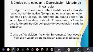 Depreciación de línea recta y depreciación fiscal para para Activos Fijos en República Dominicana [upl. by Anihsat]