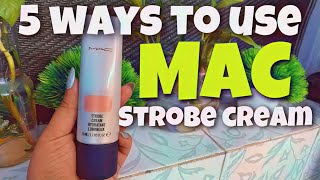 Ways to use Mac Strobe Cream Huda Beauty Bobbi Brown Flawless Makeup Blended by Guneet [upl. by Melville841]