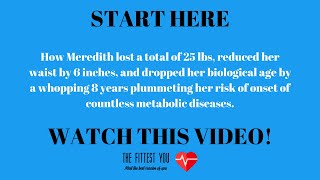 How My Client Meredith Lost 25 lbs using the Metabolic Medic Method [upl. by Rimat]