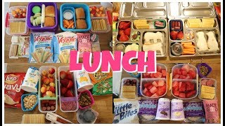 Summer CampSchool Lunch Ideas 🍎 Week 19  Sarah Rae Vlogas [upl. by Nwahsir]