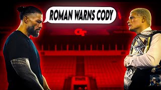 Roman Reigns Gives a WARNING to Cody RhodesZilla Fatu FiredRusev back in WWE [upl. by Worden]