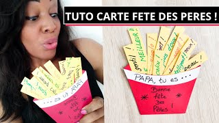 TUTO  Carte pour la Fete des Peres [upl. by Eseuqram557]