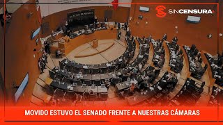 MOVIDO estuvo el Senado frente a nuestras cámaras [upl. by Powel]