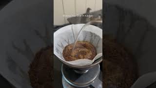 Do you know about the pour over method of brewing coffee at home coffeemaking coffee video [upl. by Dimitry277]