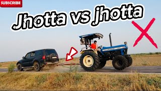 Montero car vs new Holland tractor🔥इसने तो सारे record tod दिये😎। [upl. by Iaw220]