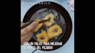 Maaa Rico  Picarones  Receta Cocina [upl. by Karita]