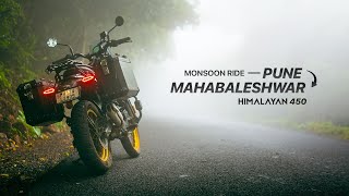 Ep 01  PUNE TO MAHABALESHWAR on Himalayan 450  Monsoon Ride [upl. by Layney]