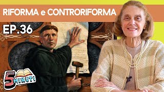 RIFORMA e CONTRORIFORMA Martin Lutero e la riforma protestante  Ripassiamo in 5 Minuti [upl. by Seuqramed858]