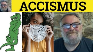 🔵 Accismus Meaning  Accismus Definition  Accismus Examples  Rhetoric  Accismus [upl. by Gnud]