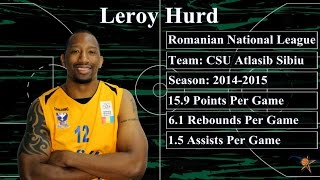 Leroy Hurd 20142015 Highlights [upl. by Damales]