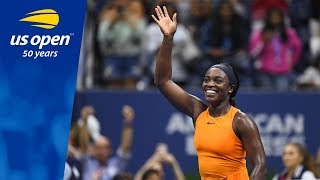 Sloane Stephens Wins in True Fashion [upl. by Mook]