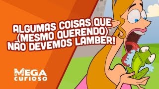 Algumas coisas que mesmo querendo não devemos lamber [upl. by Shull764]