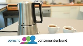 Cloer Espressomaker  Review Consumentenbond [upl. by Atsyrk]