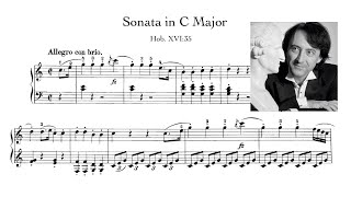 Haydn Sonata in C Major Hob XVI 35 – JeanEfflam Bavouzet [upl. by Dailey603]