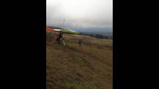 Hang gliders taking off from Haleakala Volcano in Maui [upl. by Tija756]