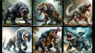 Amazing ANIMAL FUSION HYBRIDS 😱 BEST ANIMAL FUSION ai aiart animalfusion [upl. by Adieren343]