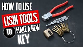 034 How to make a new key using a Lishi decoder and cutting tool [upl. by Avlis]