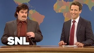 Weekend Update Anthony Crispino  Saturday Night Live [upl. by Anitsirt]