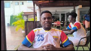 Mawuli Wayo prematch interview ahead of our match against Medeama SC [upl. by Avrit]