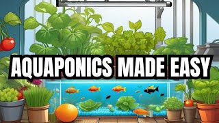 Escape the Grocery Store DIY Aquaponics System [upl. by Nanon]