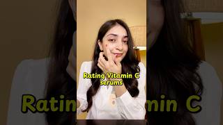 Rating Vitamin C serums 😎 [upl. by Sergias]