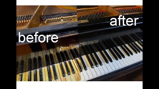 Restauration grand piano Steinweg [upl. by Ninehc]