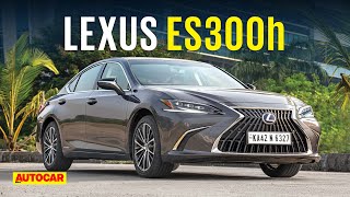 Lexus ES 300h review  Sharp cut sedan gets updates  First Drive  Autocar India [upl. by Fransisco883]