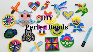 How to use Perler Beads for Beginners  DIY Perler Bead Tutorial  DIYs to do when youre bored [upl. by Anestassia]