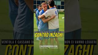 ⚫️🔵 VENTOLA E CASSANO DIFENDONO FRATTESI calcionews24 inter [upl. by Jaquenette]