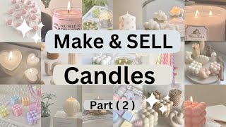 Start Your Own Profitable Candle Making Business How to make Candles at home businessideas candle [upl. by Brittani]