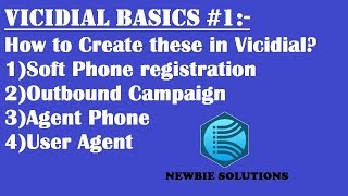 1 HOW TO CREATE USER AGENT CAMPAIGN PHONE amp SOFT PHONE REGISTRATION IN VICIDIAL  TUTORIAL [upl. by Jesher]