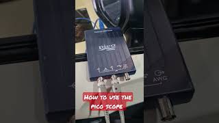 how to use pico scope and connect to the vechicle [upl. by Hoem]